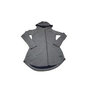 North Face Jacket Womens Medium Gray Hooded Flashdry Full Zip 2b2